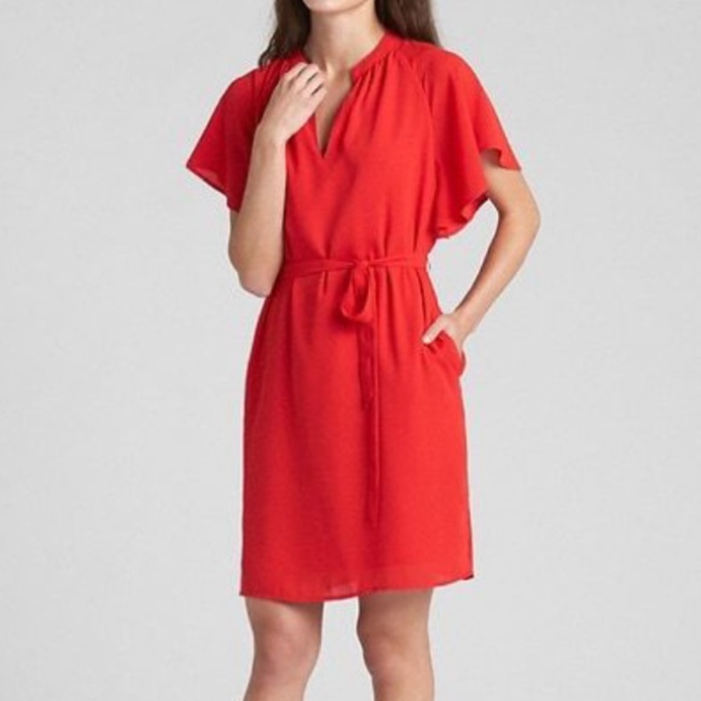 Red dress